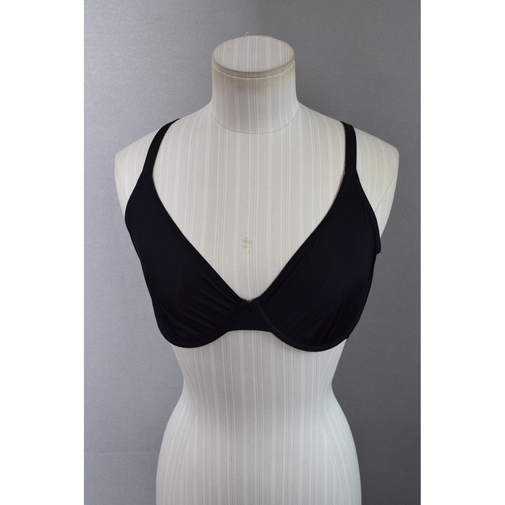 Negative Underwear Sieve Demi Bra 34D Black Underwire Mesh Women Lingerie